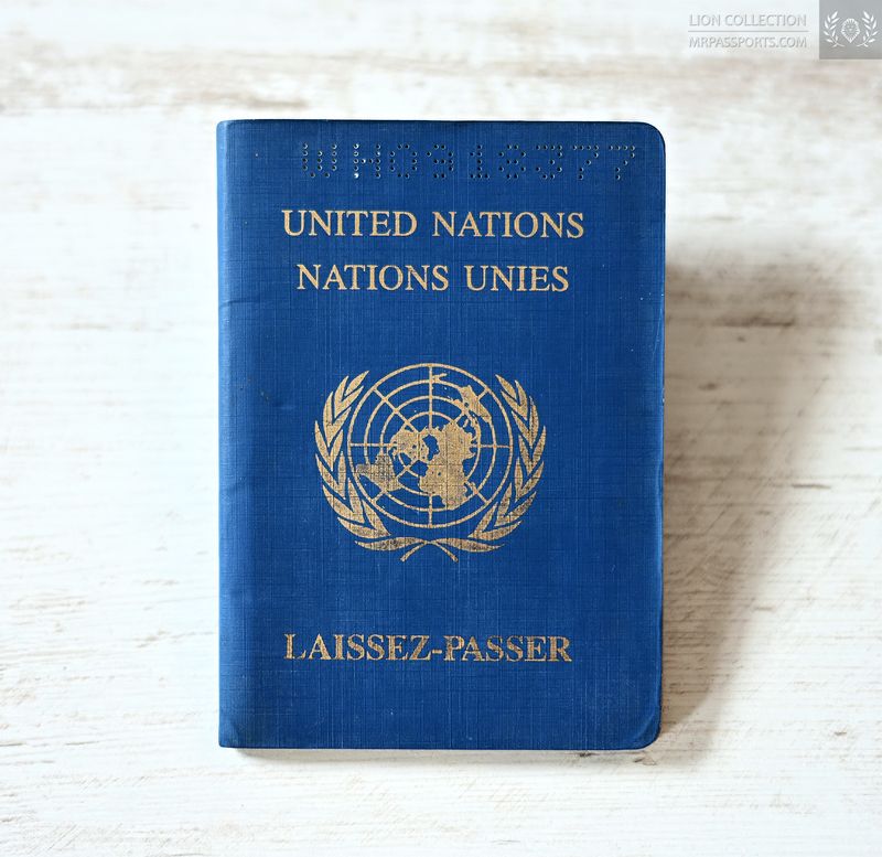 United Nations, 1987 Laissez passer, UN, consultant WHO