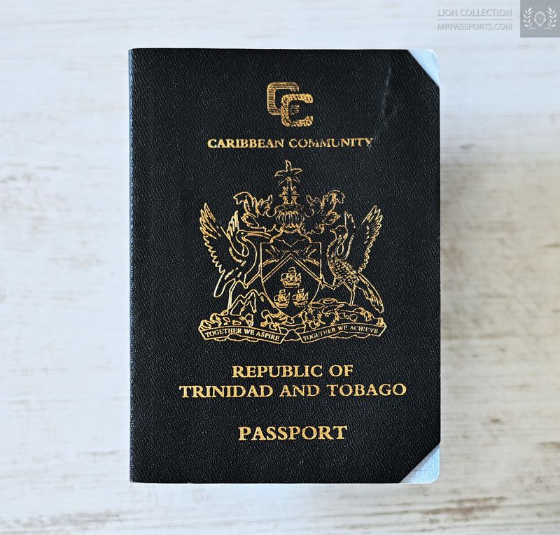 Trinidad and Tobago, 2007-2012 passport, Caribbean Community (CC)
