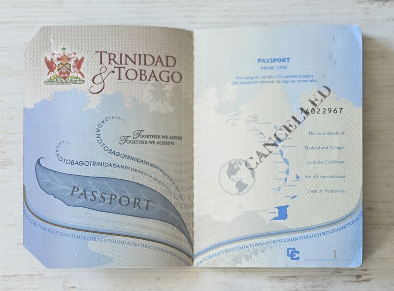 Trinidad and Tobago, 2007-2012 passport, Caribbean Community (CC)