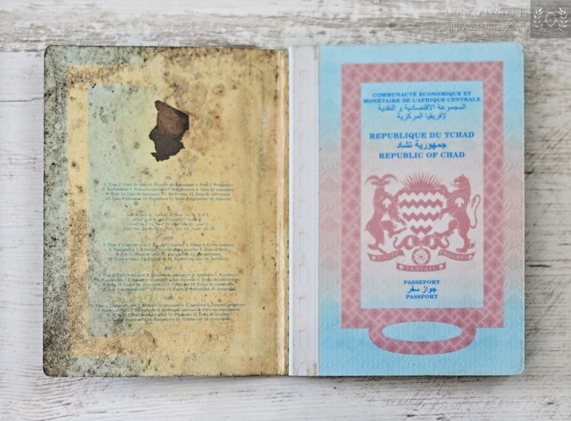 Chad, biometric passport / e-passport, cancelled