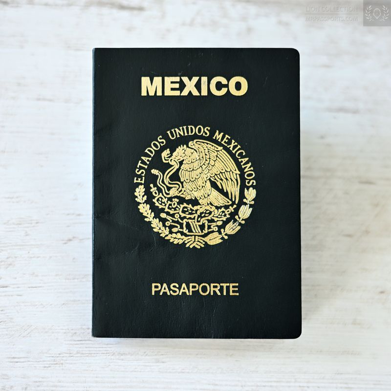 Mexico, 2015-2025 pre-biometric passport