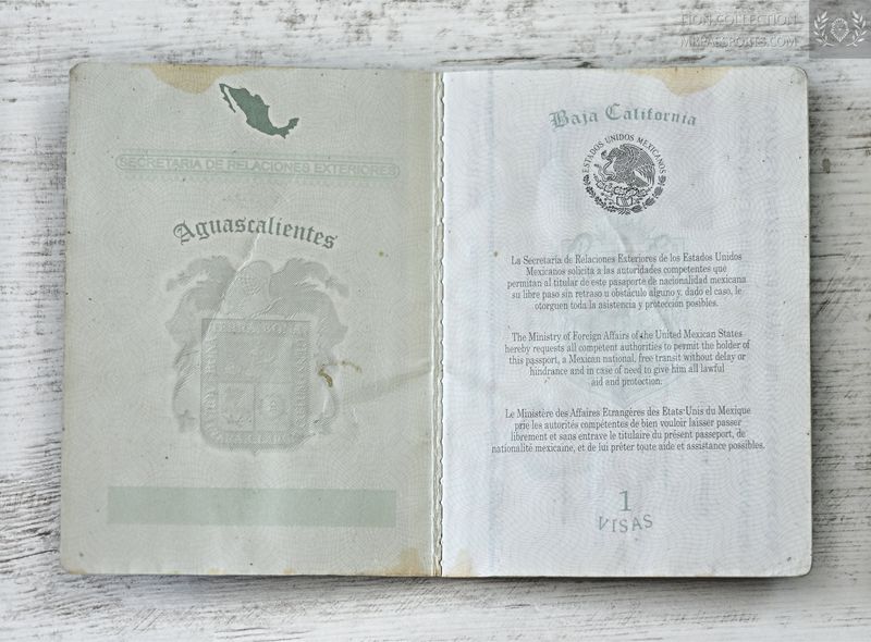 Mexico, 2015-2025 pre-biometric passport