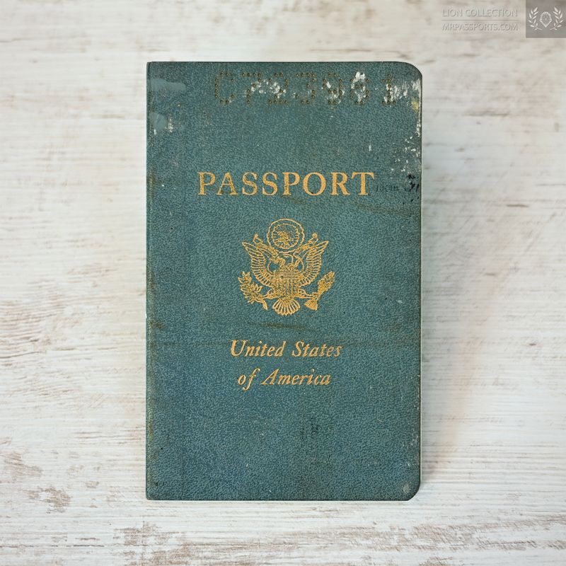 USA, 1962-1967 passport, lots of visas incl. Gibraltar