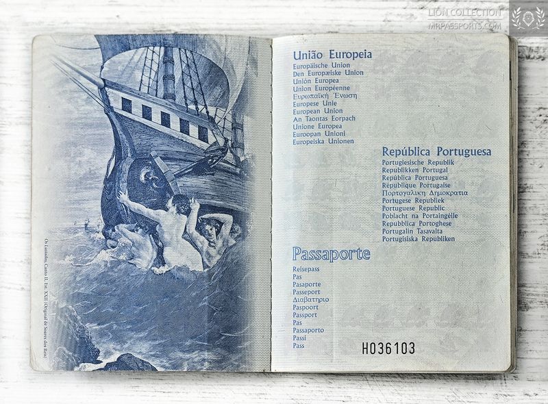 Portugal, 2004-2014 passport, excellent condition