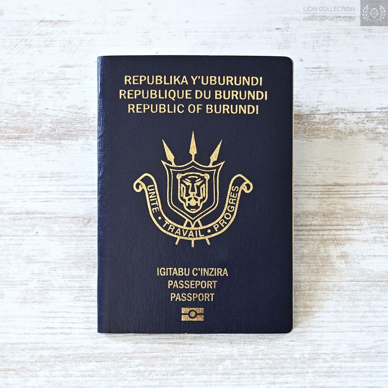 Burundi, 2017-2022 biometric passport/e-passport, mint condition, unused