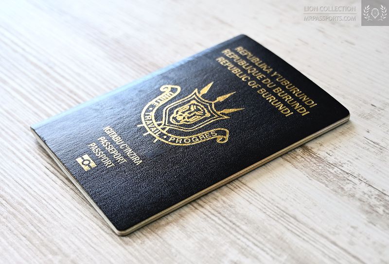 Burundi, 2017-2022 biometric passport/e-passport, mint condition, unused