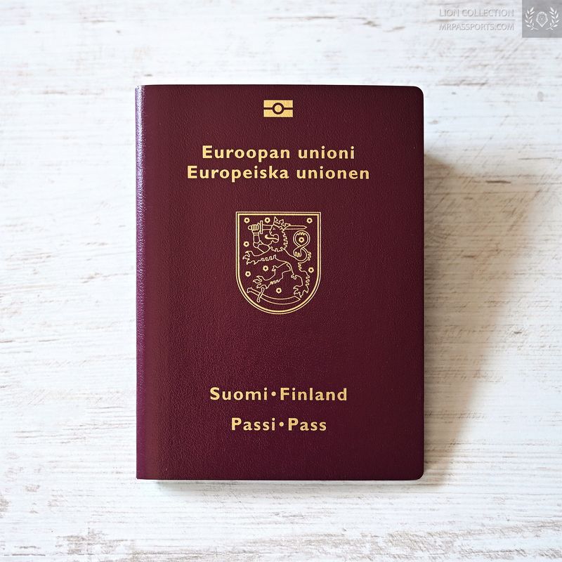 Finland, 2007-2012 biometric passport / e-passport