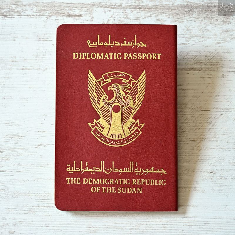 Sudan, 1984-1985 Diplomatic Passport, excellent condition