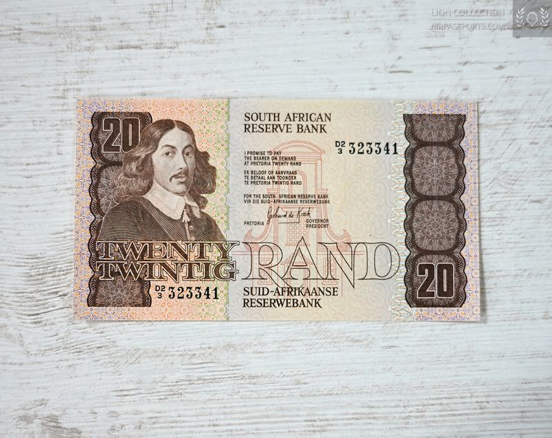 South Africa, 20 Rand, 1982-1985, UNC