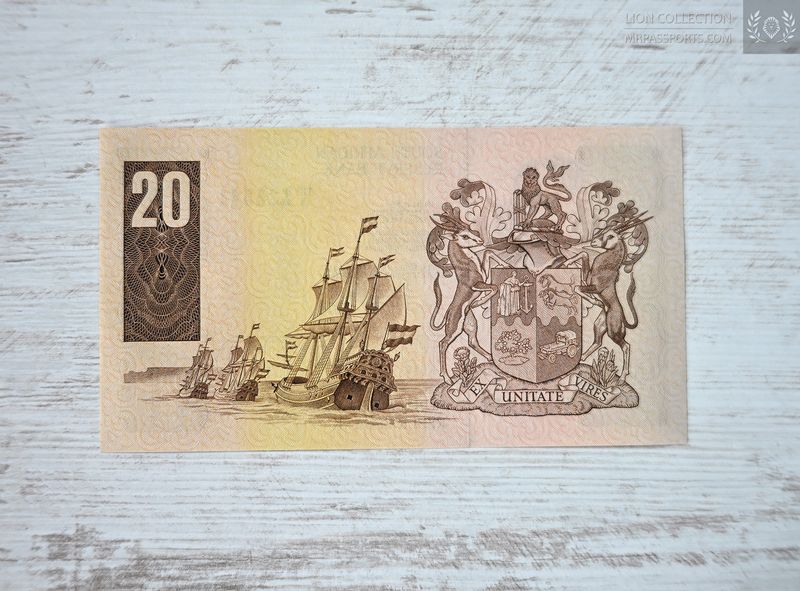South Africa, 20 Rand, 1982-1985, UNC