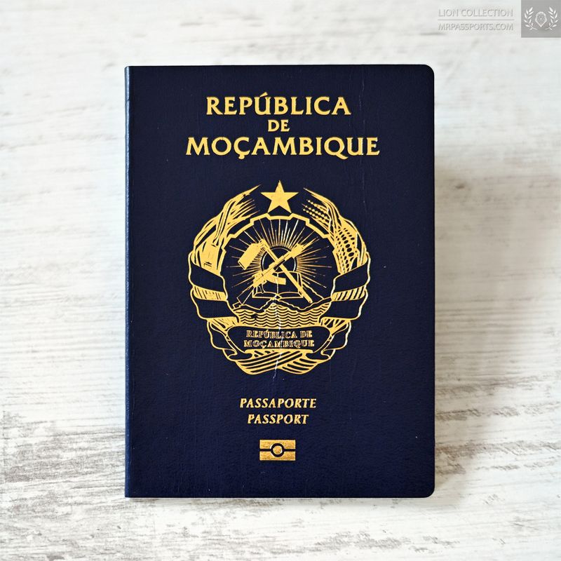 Mozambique, 2013-2018 biometric passport / e-passport, excellent condition, unused