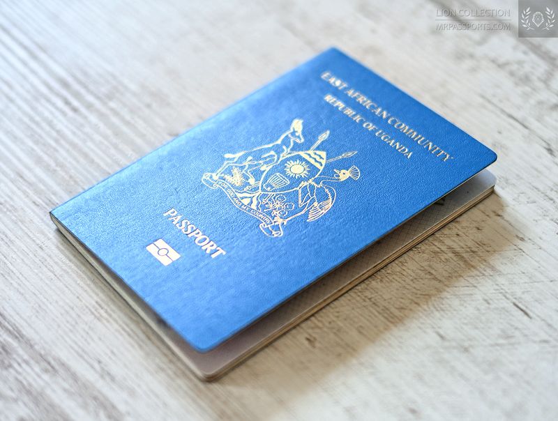 Uganda, biometric passport / e-passport, excellent condition, unused
