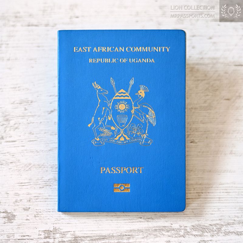 Uganda, biometric passport / e-passport, excellent condition, unused