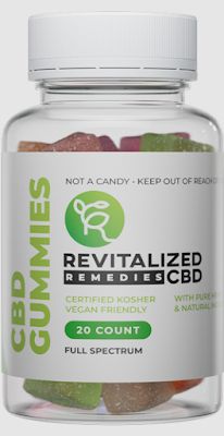 Revitalized Remedies CBD Gummies Extra Strength Relief Gummies