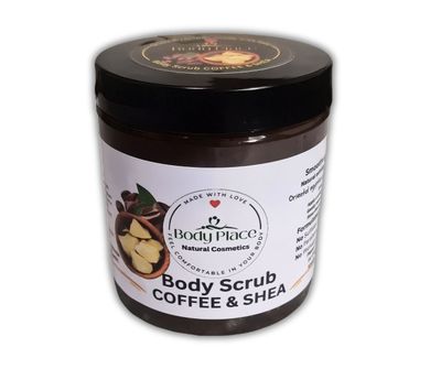 Natural COFFEE &amp; SHEA peeling Smooth skin oriental ingredients