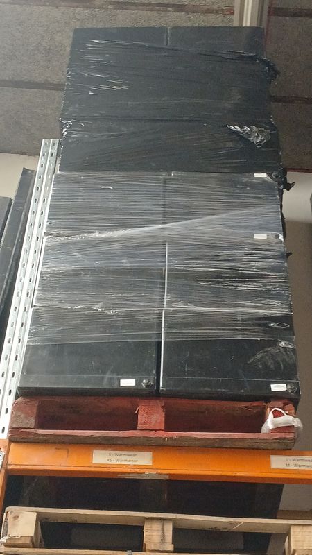 10 pallets of Water butts ( top of bay 4,6,7 & 8)