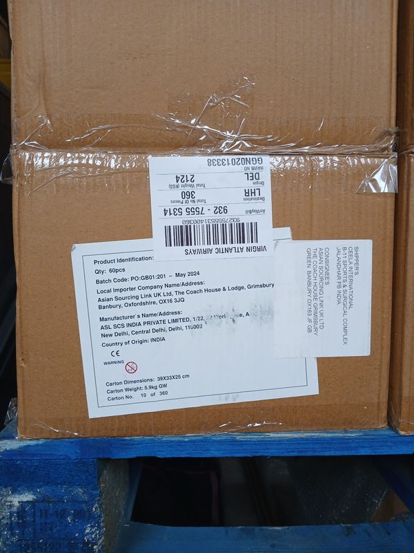 17 & 1/2 pallets of Cricket balls all stars boxes of 60 (middle bay 7,8 ,9 top & bottom bay 9)