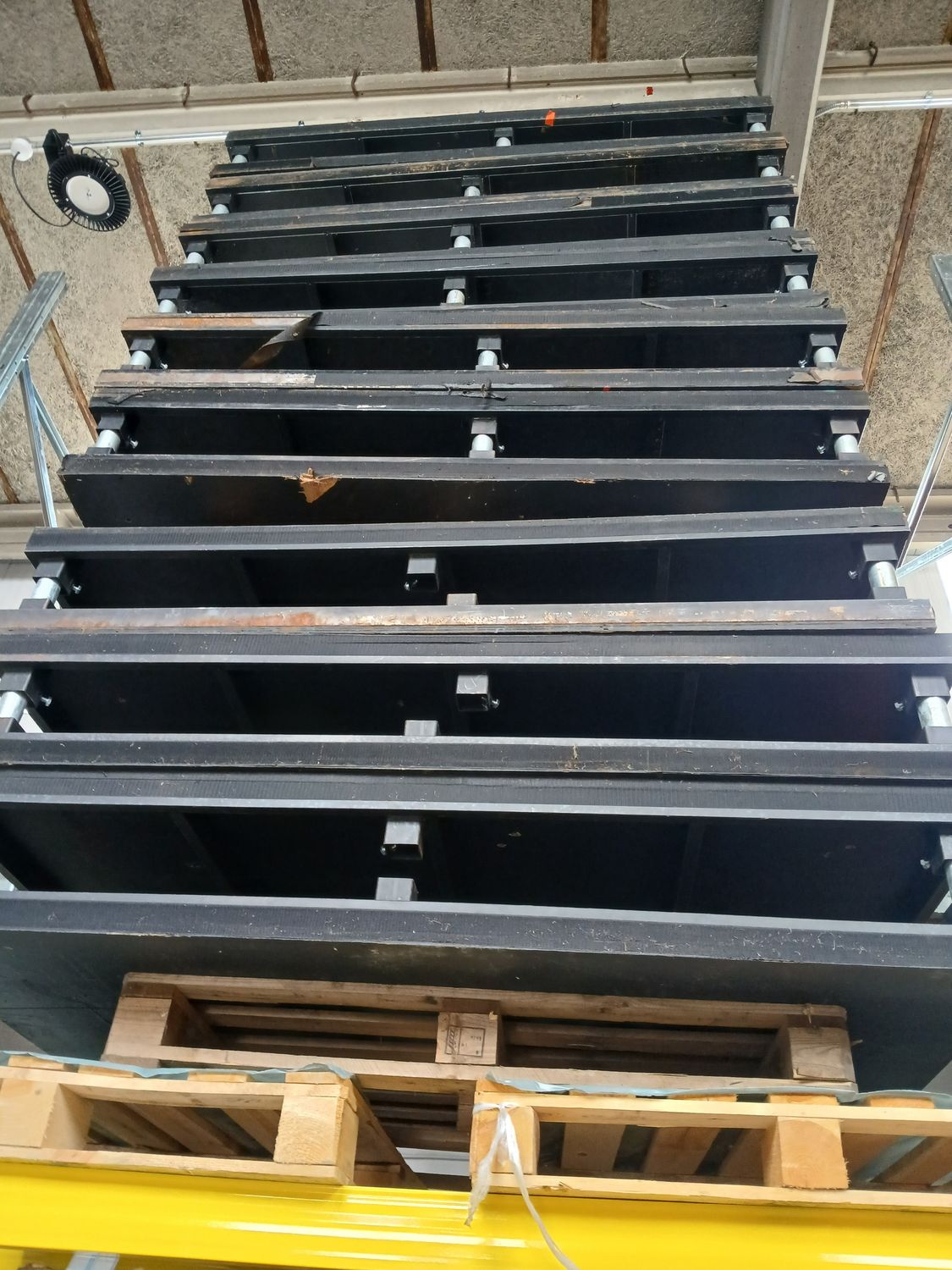 6 pallets of Black flooring (bay 6 &7 top)