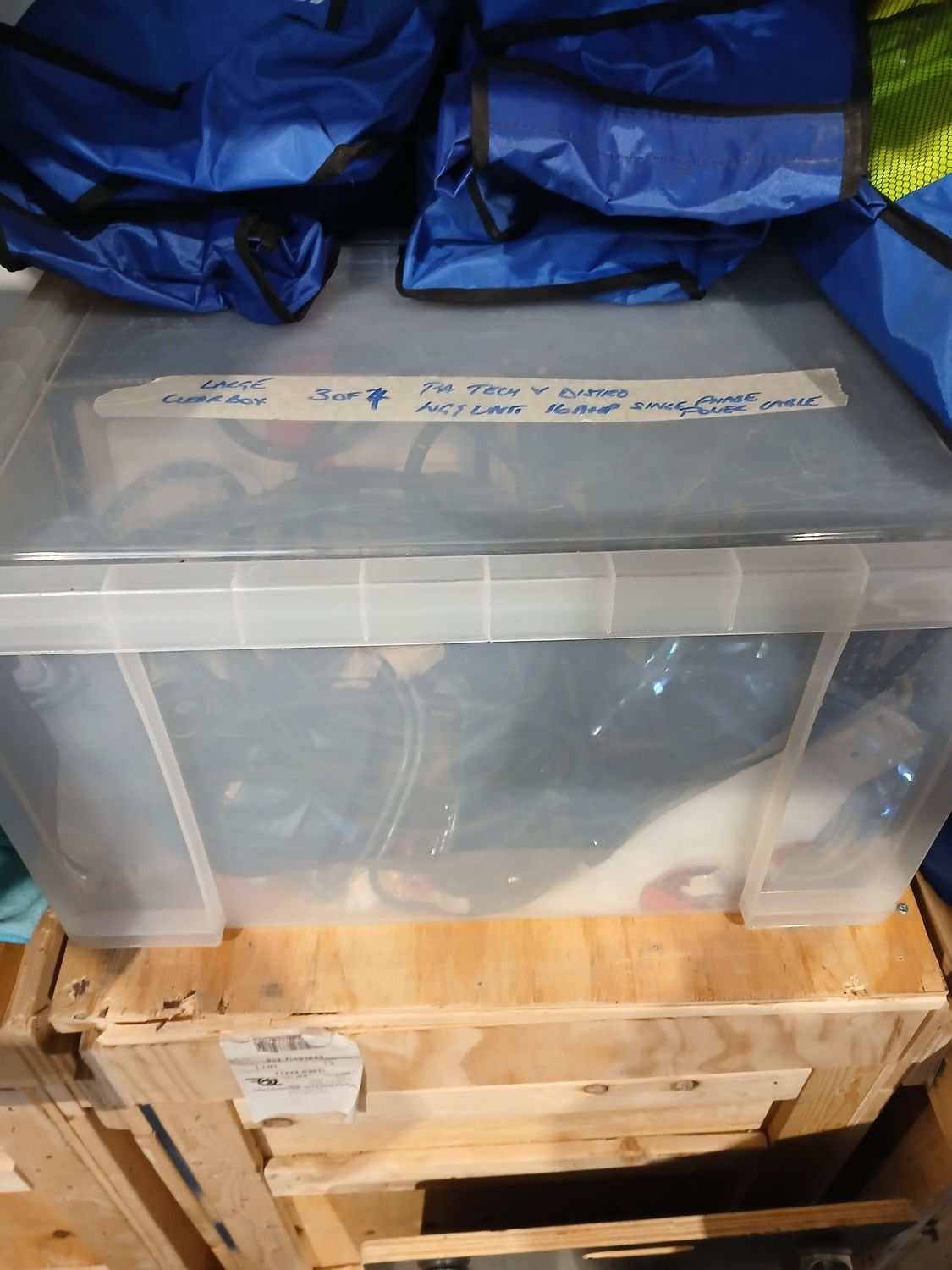 1 pallet of boxed of various electrical equipment (bay 11top)