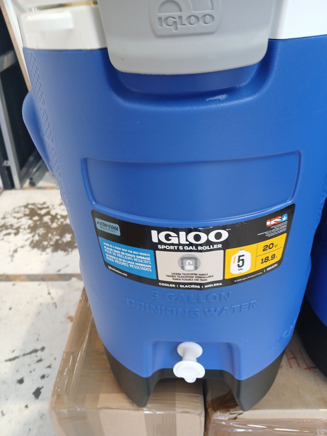 1 pallet of water coolers 3 of ( bay 17 top)