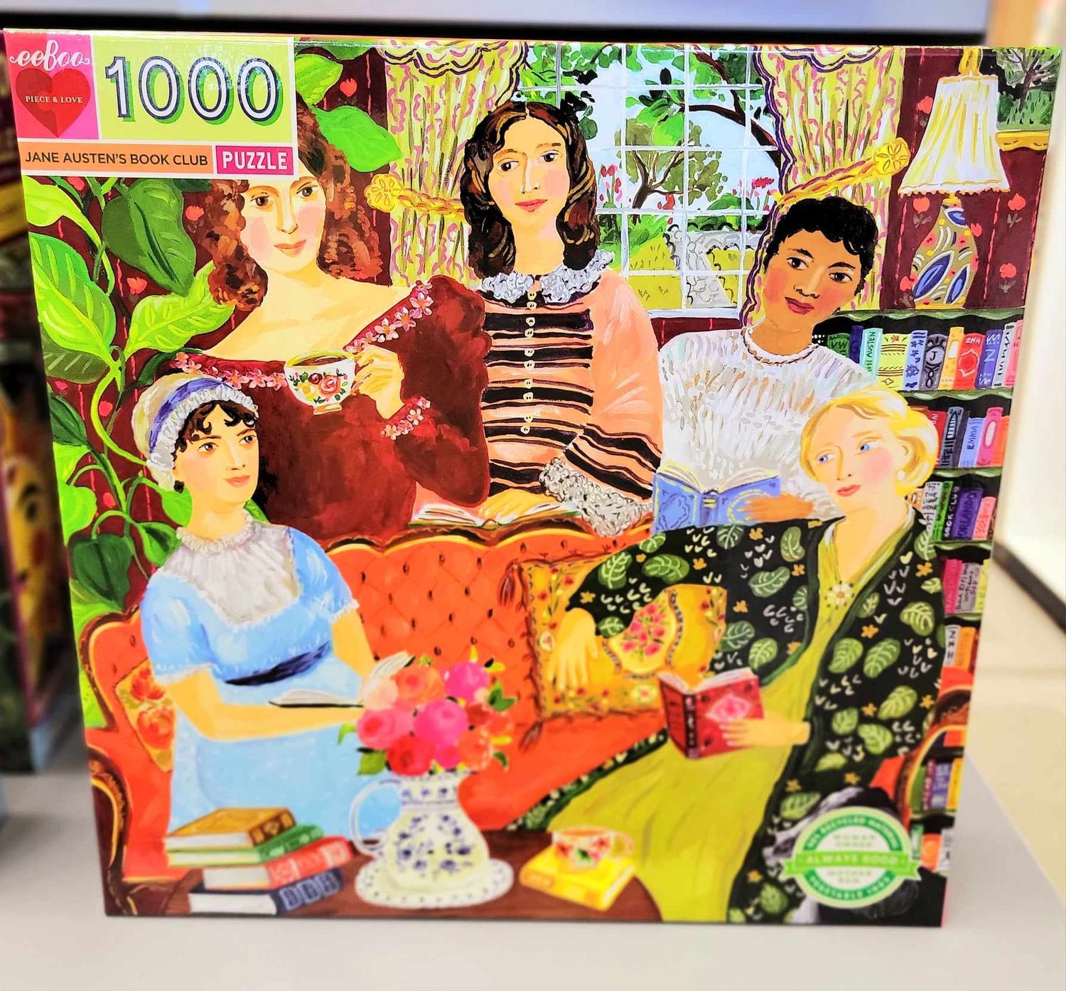 Jane Austen&#39;s Book Club 1000 Piece Puzzle