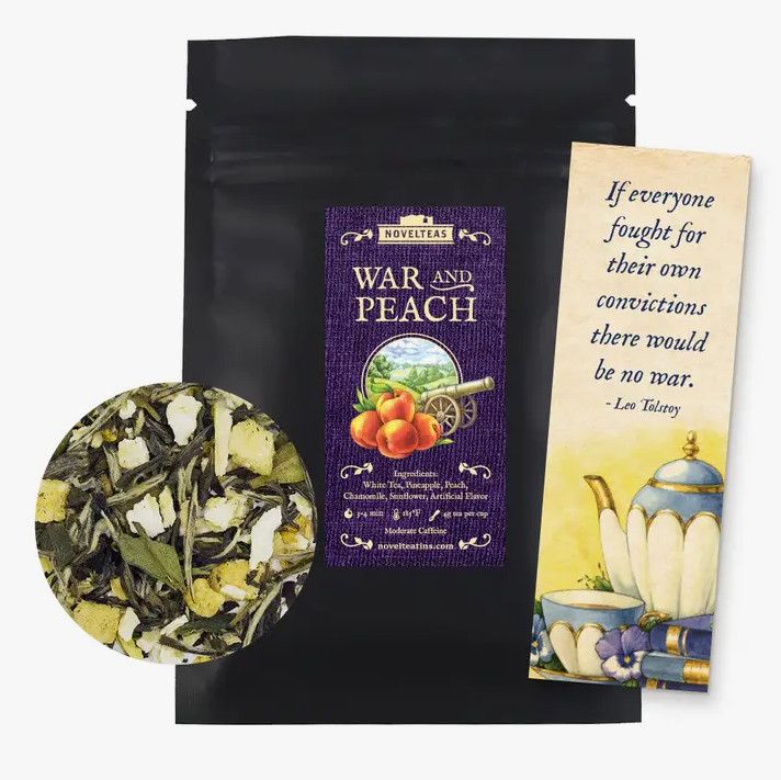 War and Peace Loose Leaf Tea with Bookmark