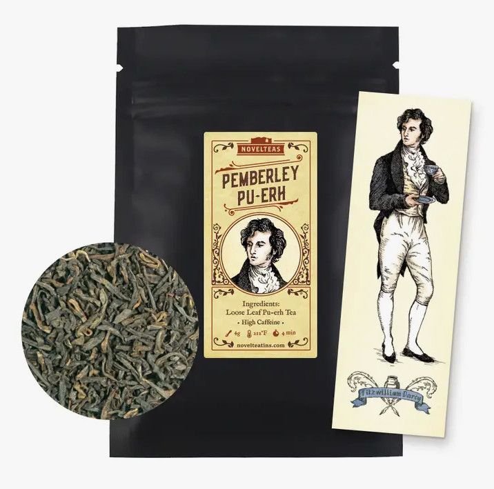 Mr. Darcy Loose Leaf Tea with Bookmark