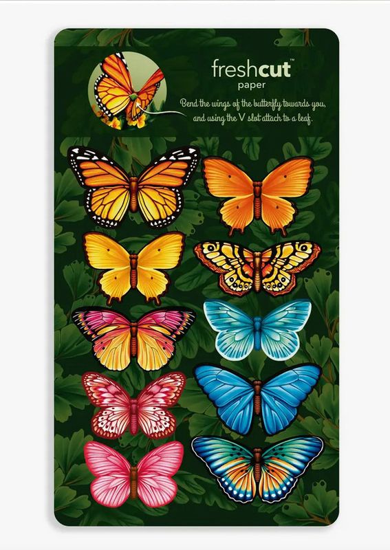 Butterflies &amp; Buttercups Pop-Up Greeting Cards