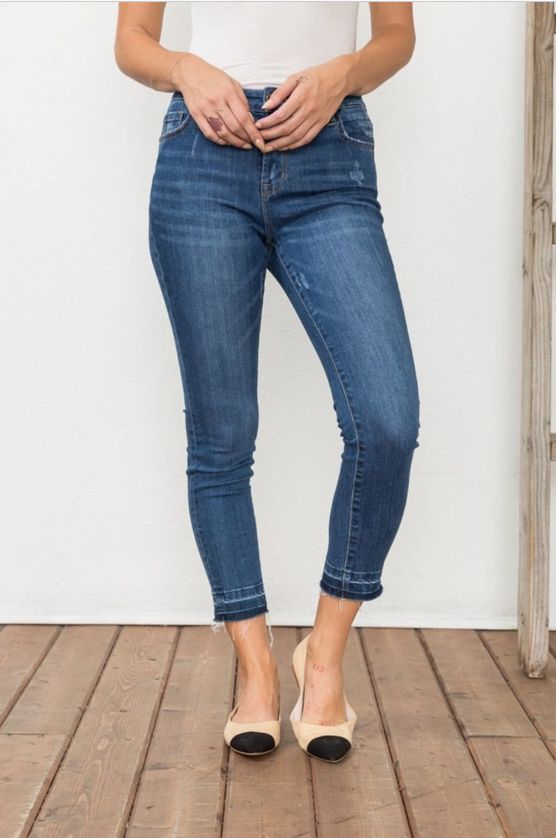 Premium Skinny Jeans, Blue Denim