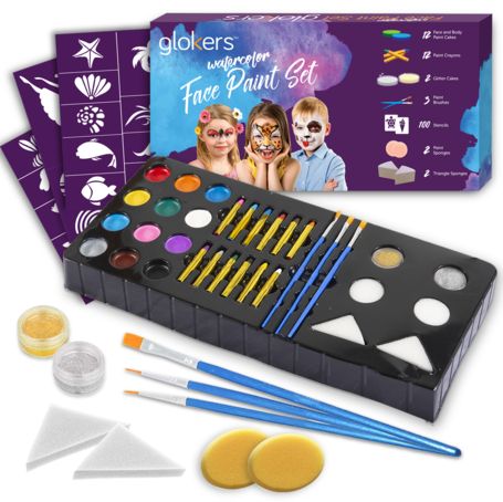 Complete Watercolor Face Paint Set