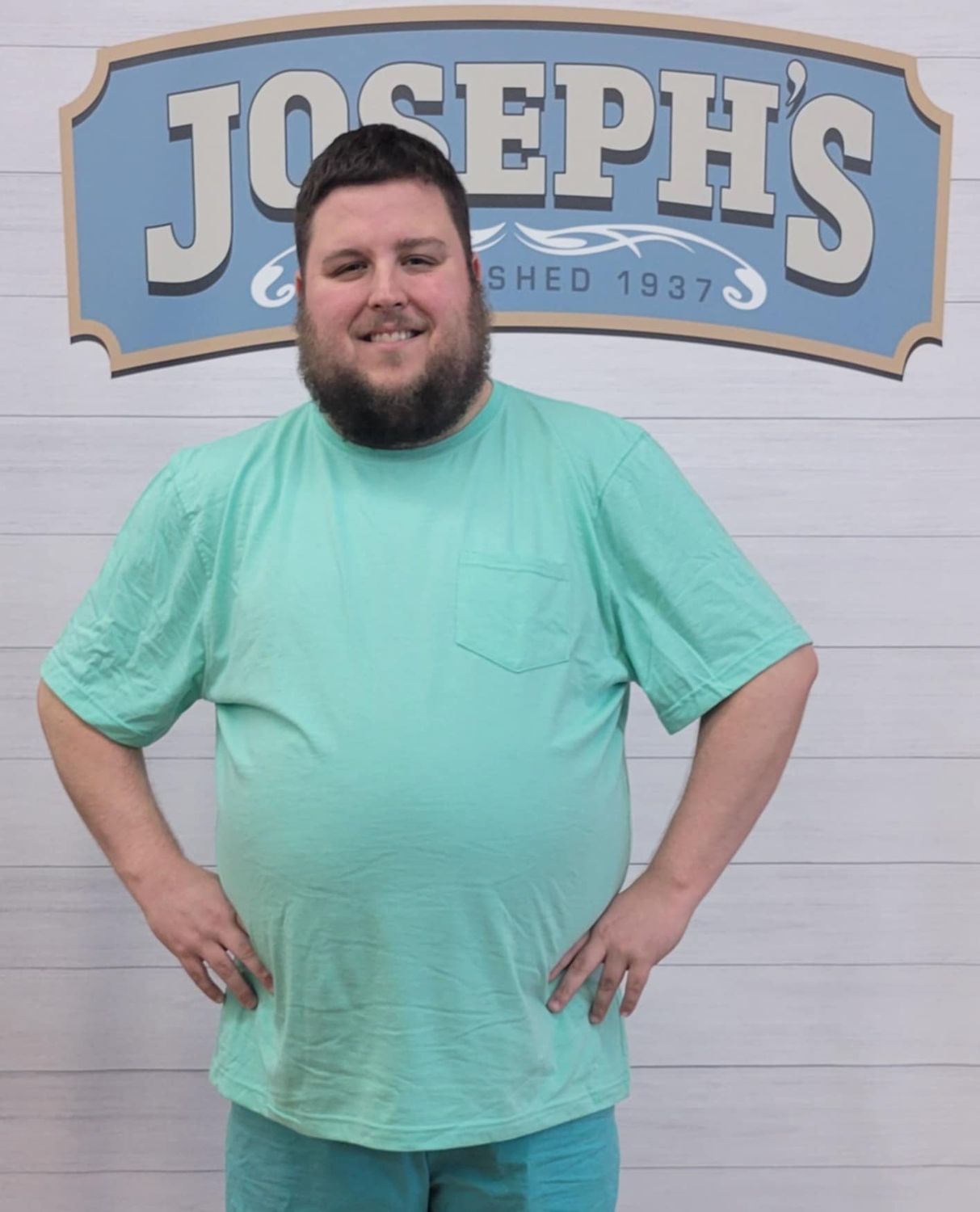 Plain Pocket Crew Tee, Tidewater