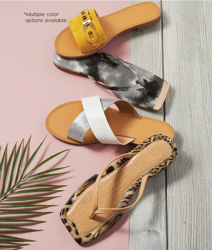 Solstice Animal Sandal, TAN