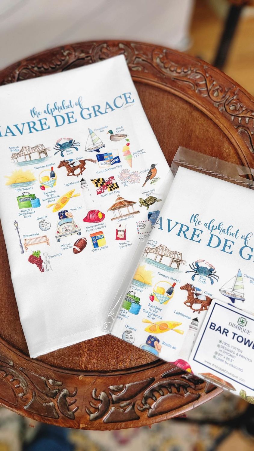 HdG Alphabet Dish/Bar Towel
