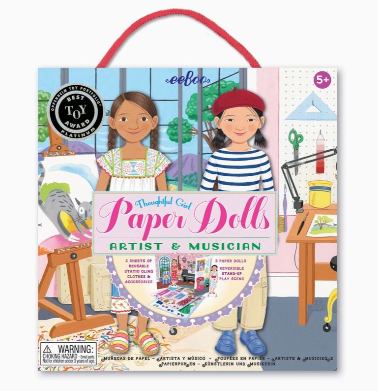 Musician &amp; Artist Paper Doll Set