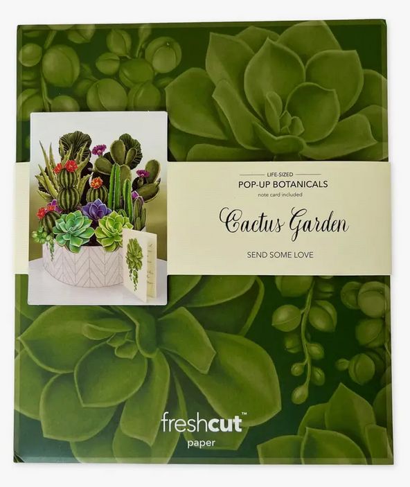 Cactus Garden Pop-Up Greeting Cards