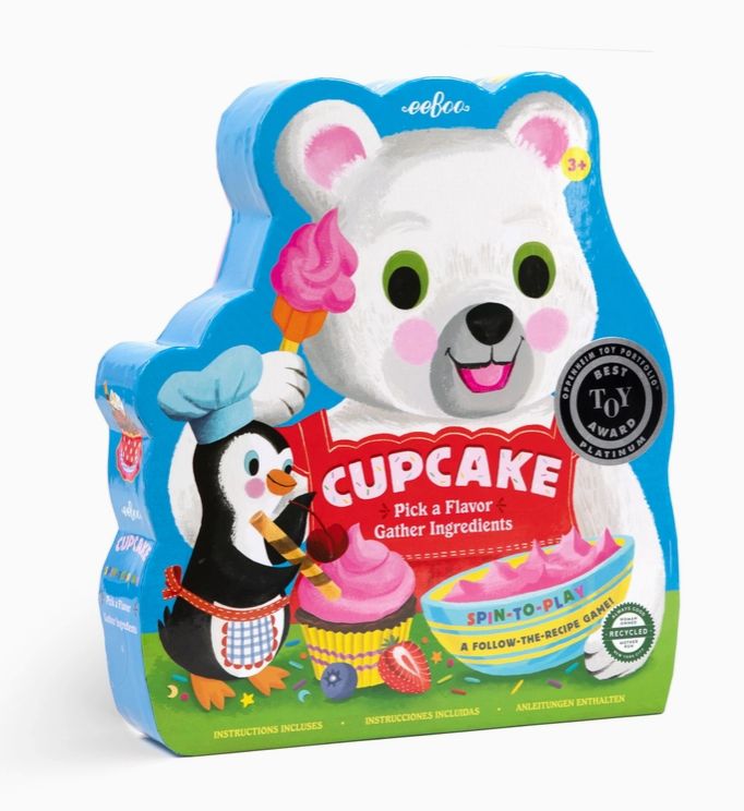 Cupcake Shaped Spinner Game
