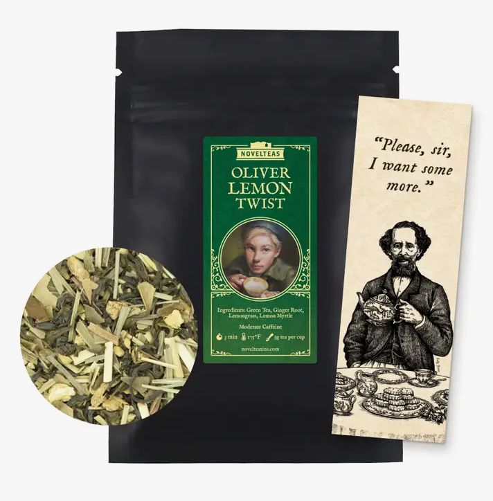 Charles Dickens Loose Leaf Tea with Bookmark