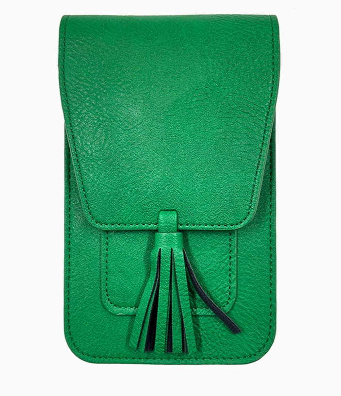 Harper Crossbody, Kelly Green
