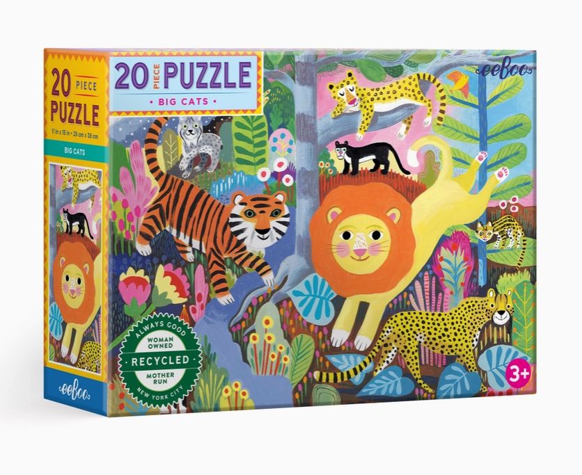 Big Cats 20 Piece Puzzle