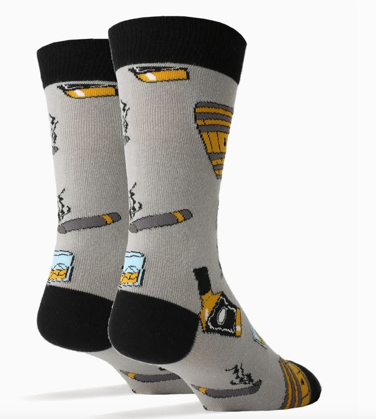 Whiskey Me Novelty Socks 8-13