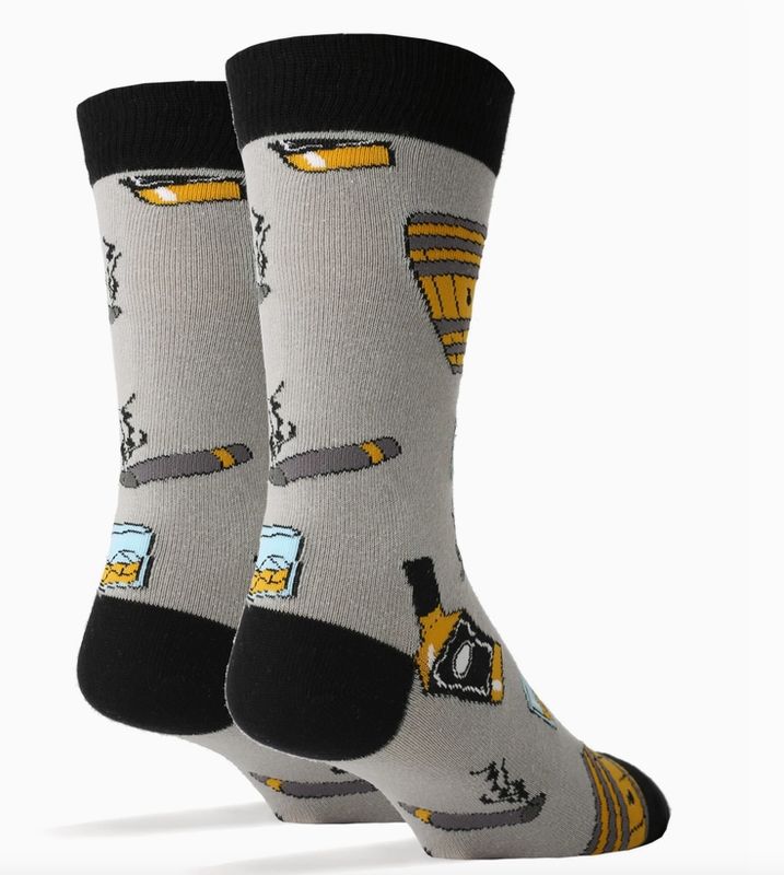 Whiskey Me Novelty Socks 8-13