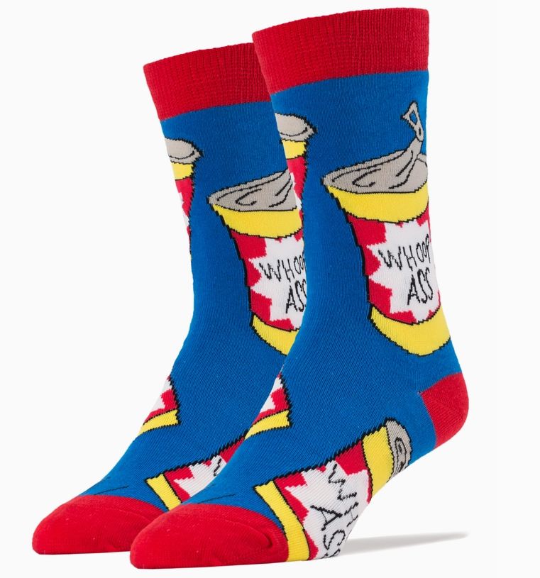 Whoop Ass Novelty Socks 8-13
