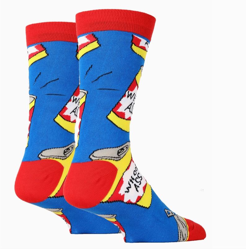 Whoop Ass Novelty Socks 8-13
