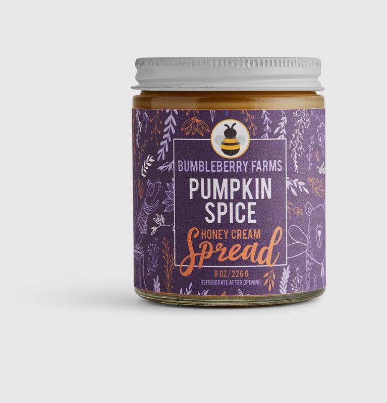 8 oz Pumpkin Spice Honey Spread
