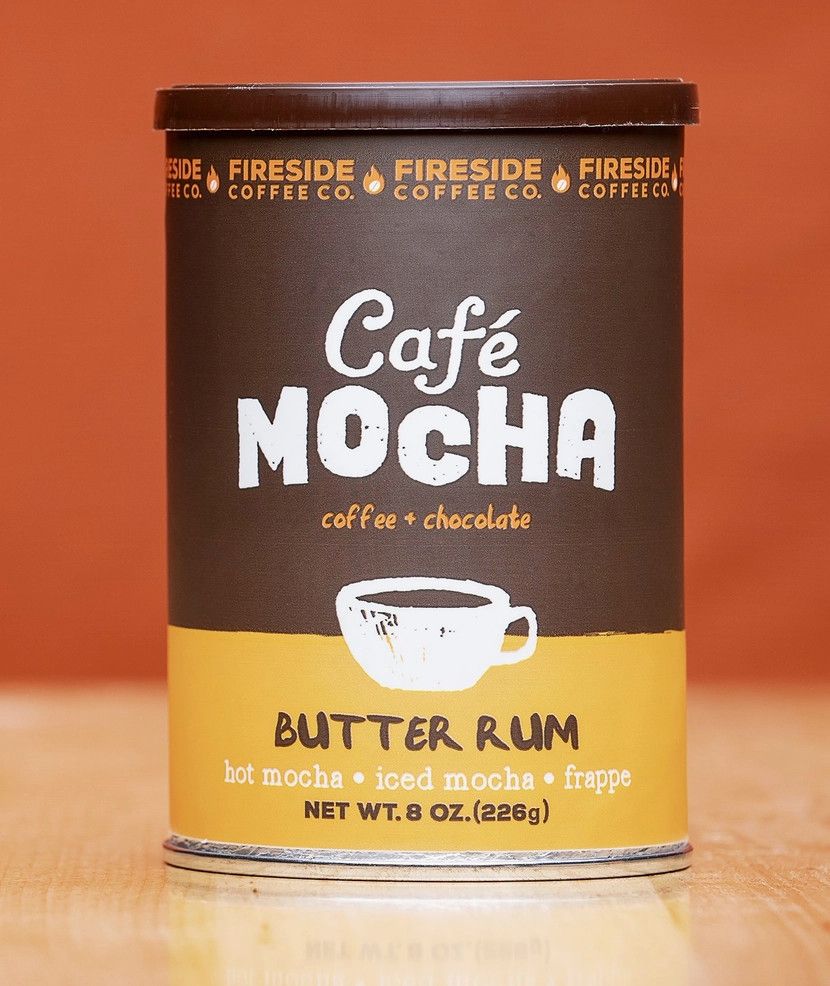 Butter Rum Cafe Mocha 8oz Can