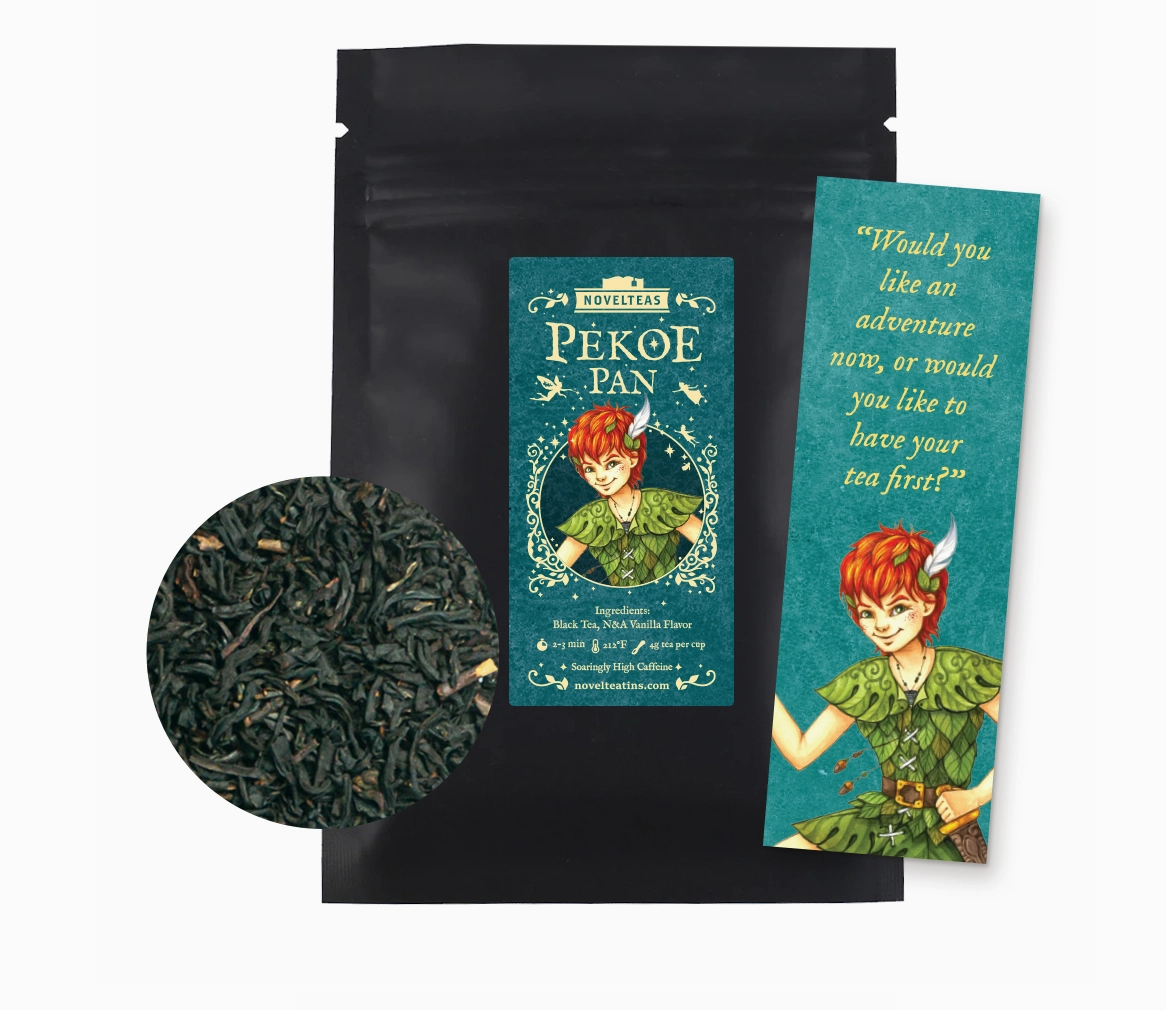 Peter Pan Loose Leaf Tea W/ Bookmark