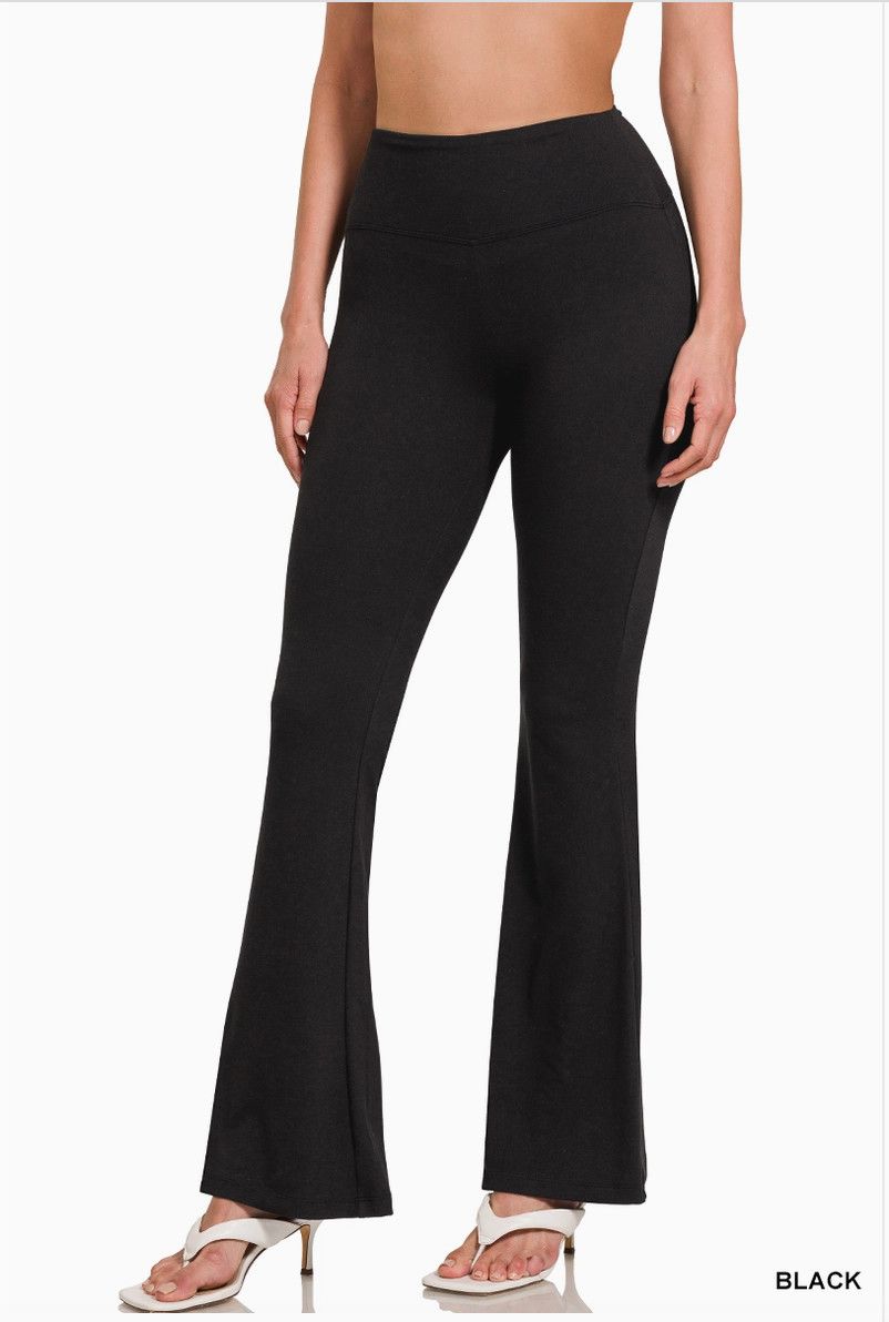 Buttery Soft Flared Leg High Waist Yoga Pant