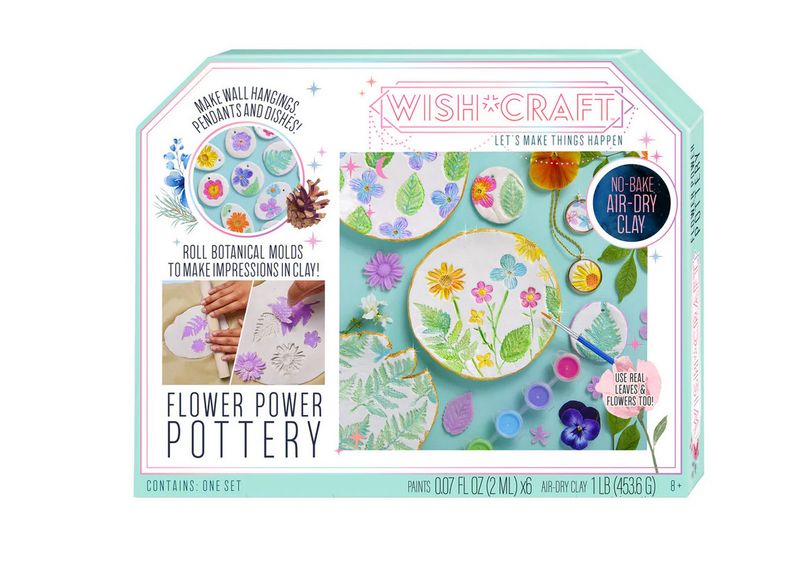 Wish*Craft Flower Power Pottery