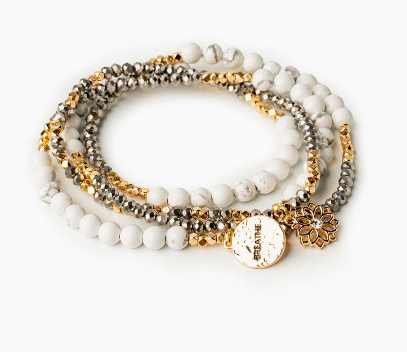 Soul Stacks Terra Stone Wrap Bracelet &amp; Necklace