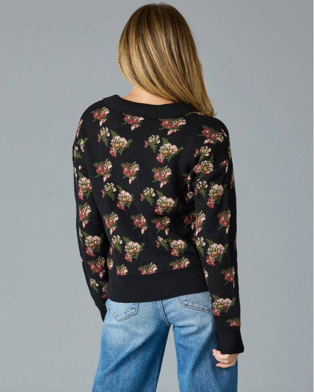 Gallery Sweater, Floral
